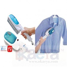 OkaeYa Portable Plastic Steam Iron Tobi Travel Steamer, press your clothes while wearing Now – Multicolor